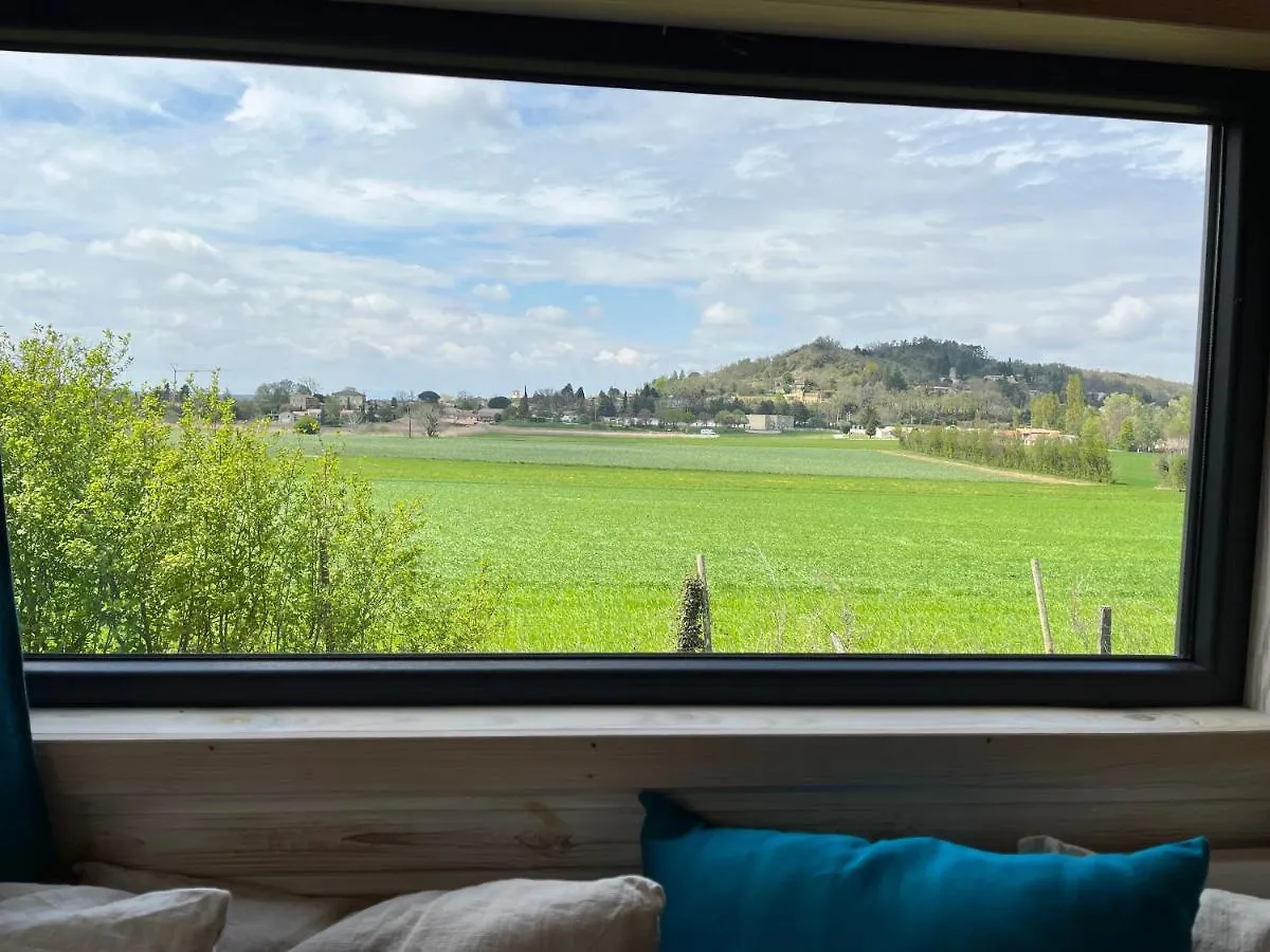 Villa Tiny House dans jardin privé à la campagne à Montmeyran Chalet